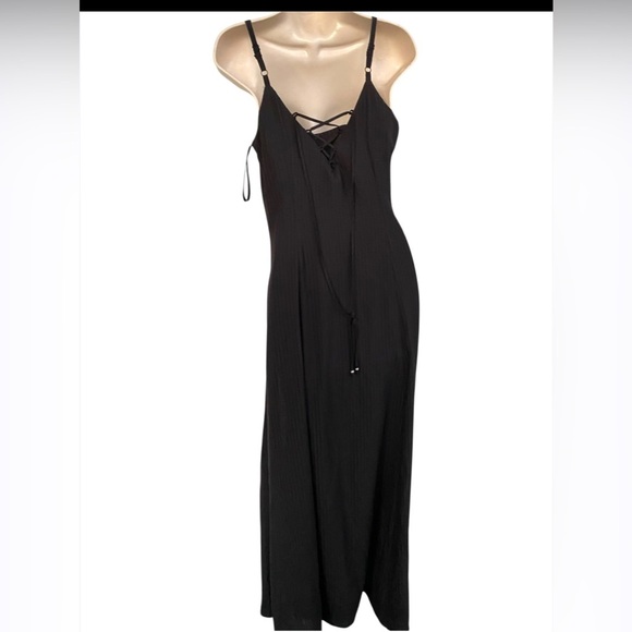 White House Black Market Elegant Black Maxi Dress - Picture 3 of 10